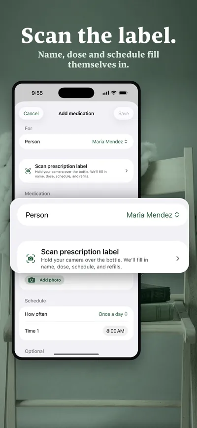 Elderoak App Store screenshot 2 rendered by ZET Frame