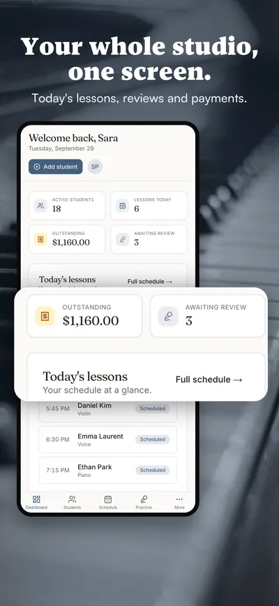 Note & Key App Store screenshot 3 rendered by ZET Frame